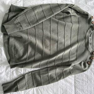 Pink Clover Women's Gray Sweater size M NWOT